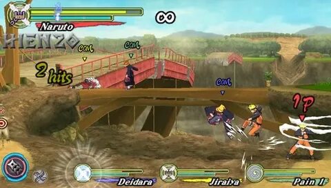 Naruto Shippuden Ultimate Ninja Heroes 3 PSP ISO Download Hi