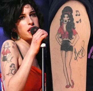 Tears Dry: Tattoos Remembering Amy Winehouse Painfulpleasure