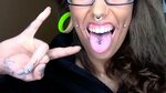All About My Double Tongue Piercing! AngelVicious - YouTube