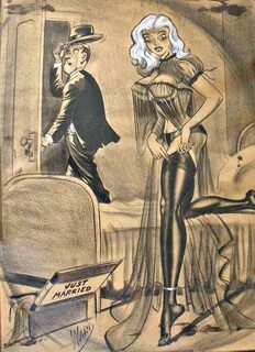 Bill Ward was an American comic book artist famous for drawing amazing feti...