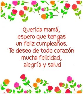 IMÁGENES DE CUMPLEAÑOS FELIZ para las MADRES Imágenes y fras