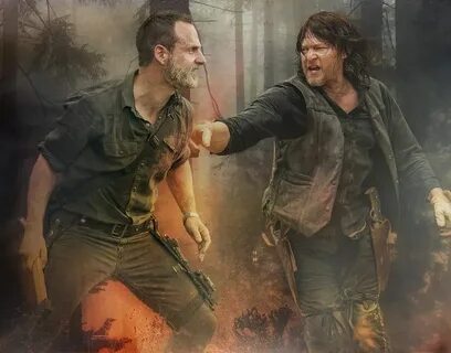 Rick Grimes and Daryl Dixon by Carrion The walking dead, Wal