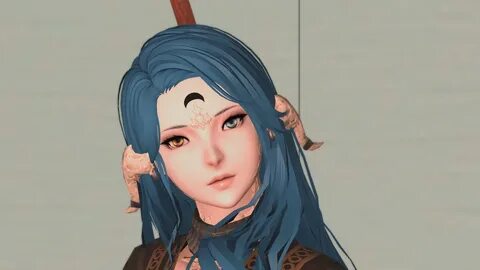 Basic Makeup for Au'ra Raen face 1 XIV Mod Archive