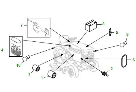 23 John Deere 345 54 Mower Deck Parts Diagram - Wiring Diagr