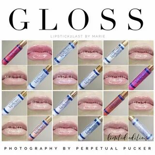 All LipSense Gloss including limited edition. Bougainvillea 