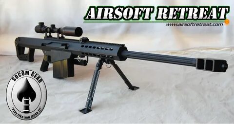 SOCOM Gear Barrett M82A1 AEG Booligan's Airsoft Reviews