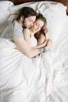 Couple Sleeping Hugging On Pillow by Alberto Bogo Couple sle