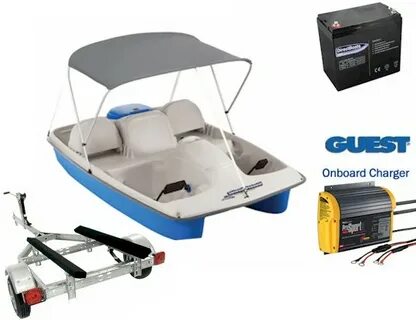 Water Wheeler ASL Electric Pedal Boat Package 4