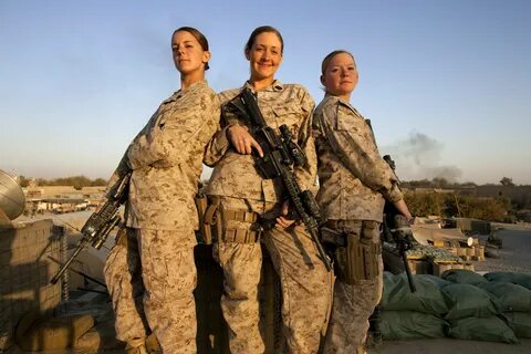 Female marines, Women in combat, Military women