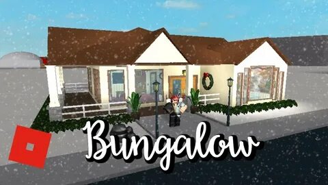 Welcome to Bloxburg: Bungalow Speed Build - YouTube