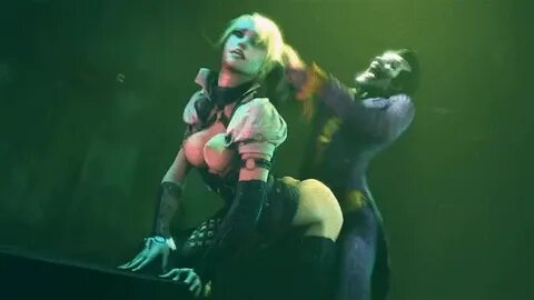 Harley Quinn Being Loved by the Joker / 3D, CG - GIF on Imgu