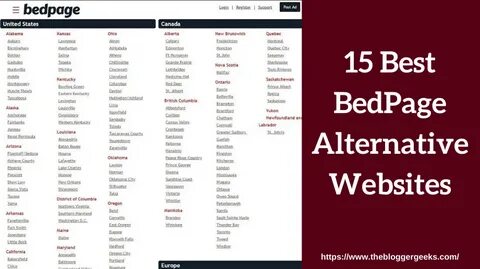 Top 15 Backpage or Bedpage alternatives websites 2022