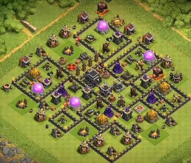 20+ TH9 Hybrid Base Links (New!) 2021 Anti Everything Clash 