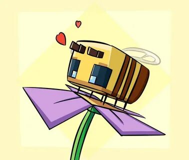 Fanart Minecraft Bee Drawing Cute / Maybe you would like to 