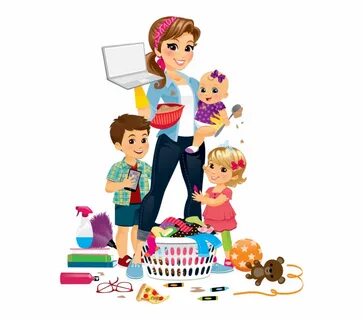 Subscribe - Super Mom Cartoon Transparent PNG Download #2930