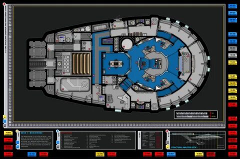 S.S. Enterprise NX-01 Refit Engineering Plans and Technical 
