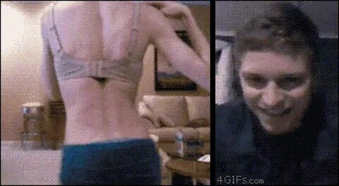 Hilarious Webcam Strip Tease Prank - GIF on Imgur