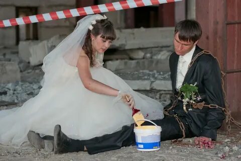 Самые смешные и дурацкие свадебные фотографии