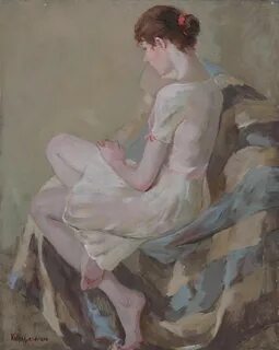 Art Painting, Paintings, Daily Pictures, Pensive, International Artist, Fin...