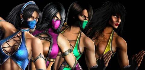 Kitana, Mileena, Jade, Tanya Мортал Комбат, Street Fighter(уличный Боец), Б...