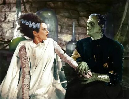 From the 1935 film "Bride of Frankenstein", starring Boris K