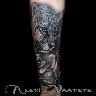 Pin by Inge Hanke on tattoos Tiger forearm tattoo, Leopard t