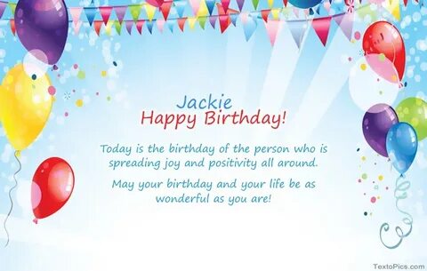 Happy Birthday Jackie Funny Images - 45,000+ vectors, stock 
