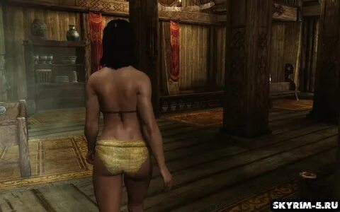 Leito - Реалистичное женское тело для игры Skyrim Скайрим