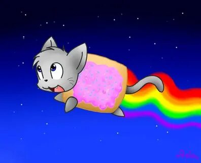 Nyan Cat by Spice5400 on DeviantArt Nyan cat, Cats, Art