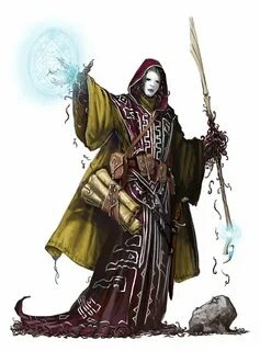 Worm that walks Masked Wizard Sorcerer - Pathfinder 2E PFRPG