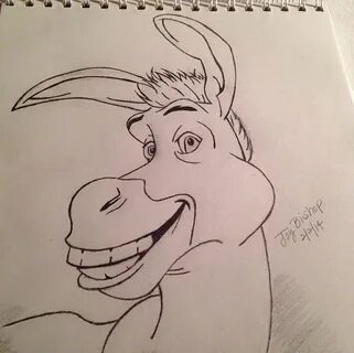 Donkey Face Drawing at GetDrawings Free download