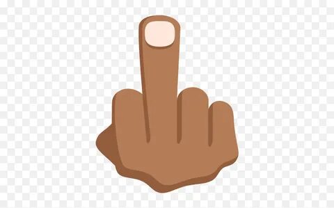 Middle Finger Silhouette Png - Lamanoguiada