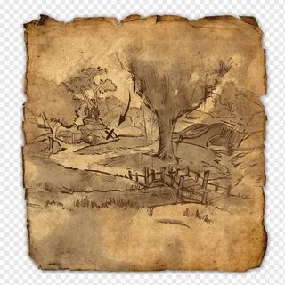 The Elder Scrolls Online Карта сокровищ Рифт, старая карта, 
