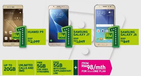 Maxis One Plan Phone / Maxis ZEROLUTION Promises "Never Be T