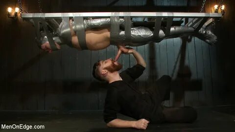 Male bondage duct tape