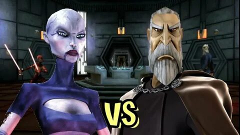 Asajj Ventress vs Count Dooku - Lightsaber Duels - YouTube