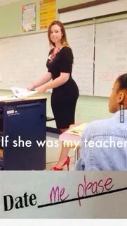 Hot teacher - Funny Be my teacher, Teacher humor, Funny pict