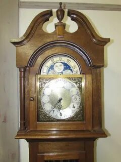 Lot Detail - GRANDFATHER CLOCK MADE IN WESTERN GERMANY