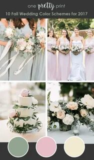 10 Amazing Wedding Color Palettes for Fall Wedding colors, F