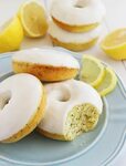 Lemon Poppy Seed Donuts with Vanilla Glaze Recipe Donut reci