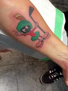 Marvin the Martian tattoo Marvin the martian, Tattoos, The m