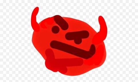 Devilthonk - Discord Emoji Shrek Discord Emoji,Thonk Emoji -