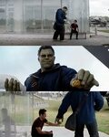 ▷ Hulk ofreciéndole taco a Ant-Man - Plantillas de Memes