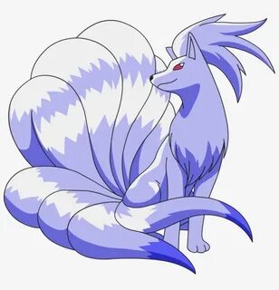 Ninetales Pokemon Shiny - Shiny Ninetales Transparent PNG - 