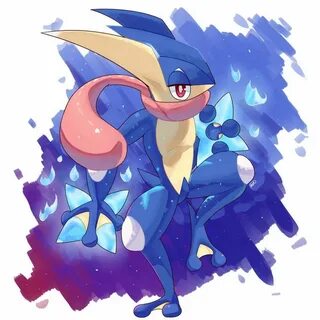 Greninja by https://www.deviantart.com/iplatartz on @Deviant