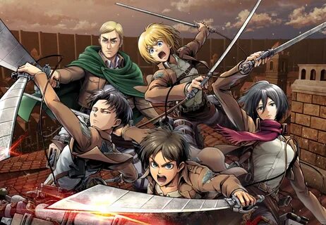 Is Attack On Titan In English - Anime 504