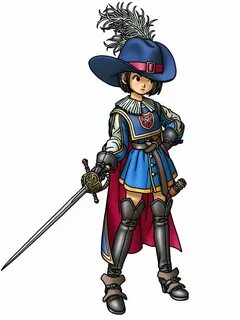 Armamentalist Female - Characters & Art - Dragon Quest IX Dr