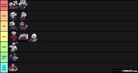 helltaker cute girls teir list Tier List - TierLists.com