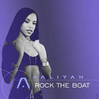 Aaliyah - Rock The Boat Album cover recreated by: kwamwork. 