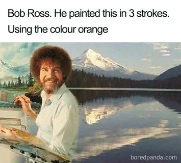 64 Reasons Why Bob Ross Was The Best Bored Panda
